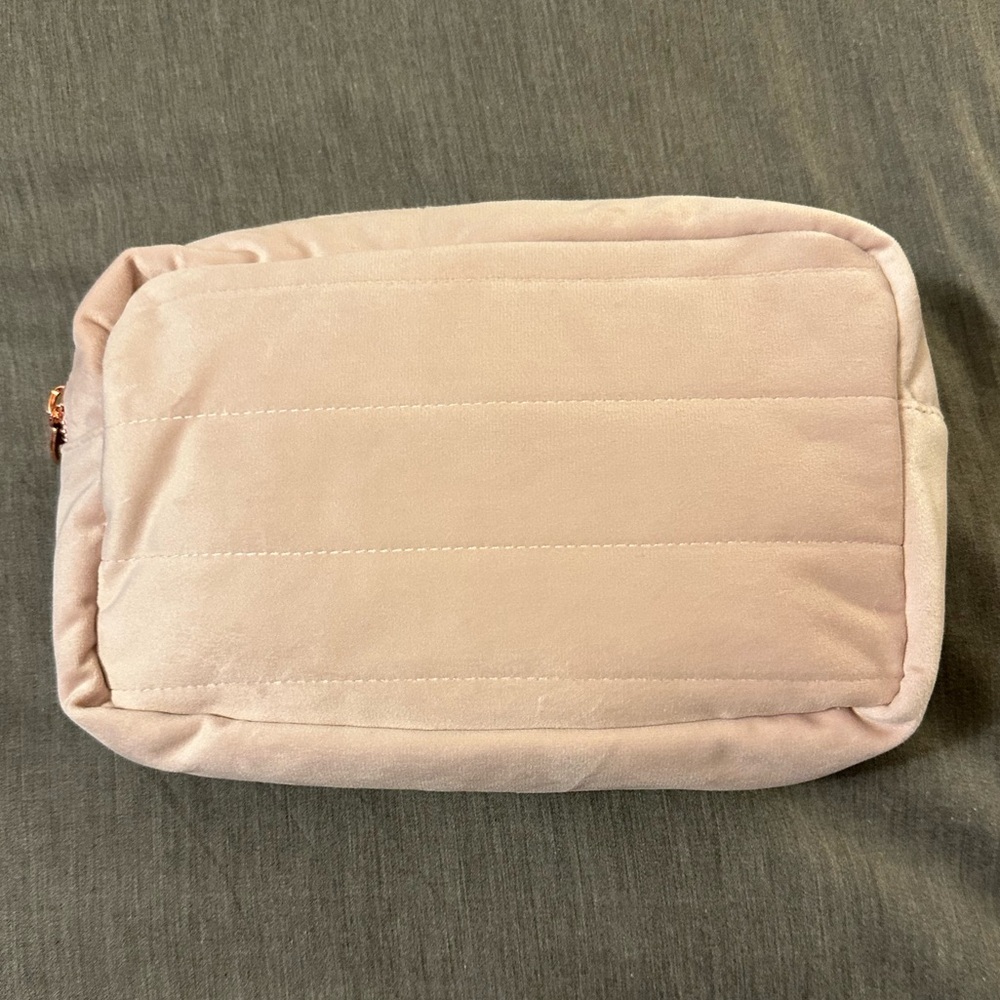 INNBEAUTY Puffy Velour Cosmetics, SkinCare, Personal, Carry Bag | Purse | NWT